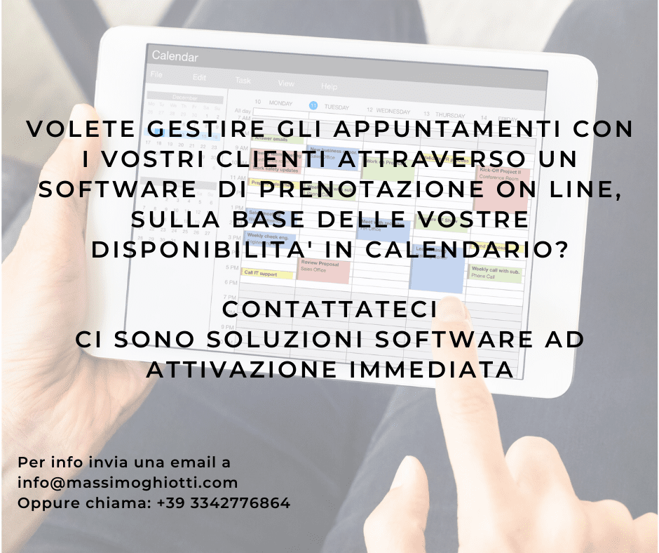 APPUNTAMENTI CON CLIENTI: GESTIONE INFORMATIZZATA