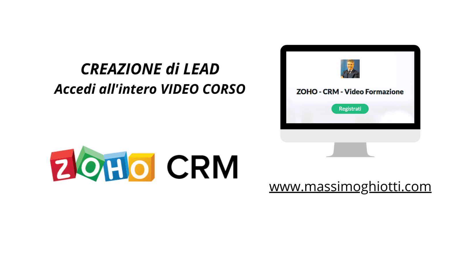 ZOHO CRM CREARE LEAD