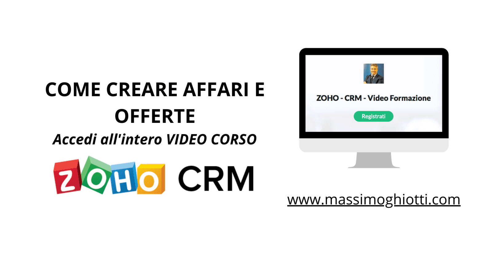 CRM ZOHO - COME CREARE AFFARI E OFFERTE