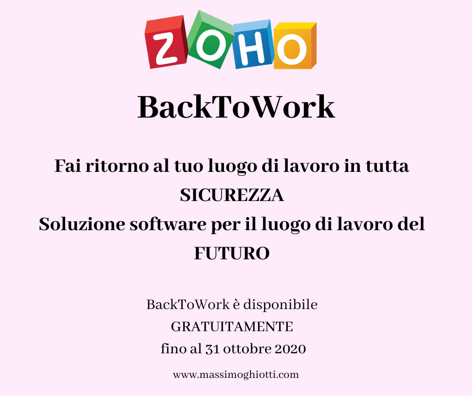 ZOHO BackToWork