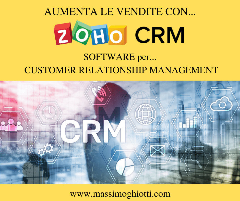 AUMENTA LE VENDITE con CRM ZOHO ITALIANO